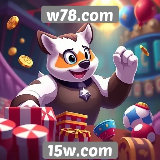 Opções de jogos disponíveis em w78.com